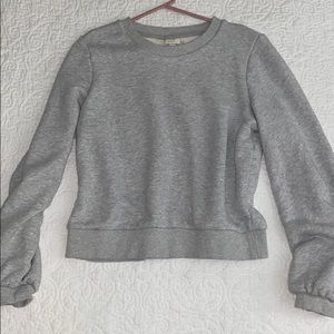 Heather grey sweater